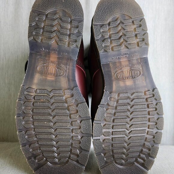 Solovair Oxblood Hi-8 Derby Boot - Picture 4 of 7